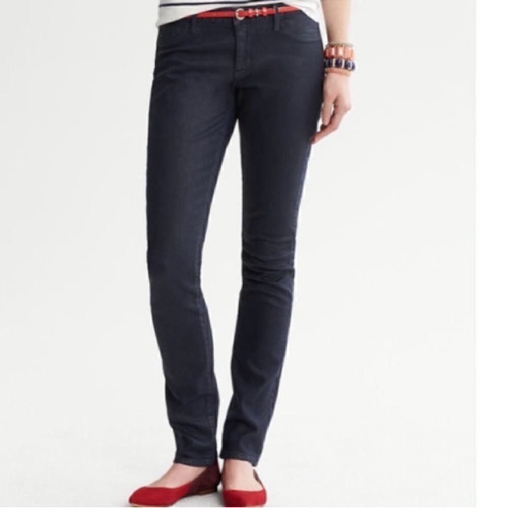 Banana Republic Coated Skinny Jeans Size 27